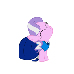 Size: 1280x1281 | Tagged: safe, artist:chanyhuman, diamond tiara, earth pony, pony, g4, aquamarine (steven universe), clothes, cosplay, costume, cute, deviantart, female, filly, foal, simple background, solo, steven universe, transparent background, vector