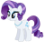 Size: 944x874 | Tagged: safe, artist:madlilon2051, rarity, pony, unicorn, g4, alternate design, base used, eyelashes, female, horn, jewelry, mare, necklace, pearl necklace, simple background, smiling, solo, transparent background