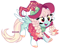 Size: 4140x3392 | Tagged: safe, artist:herusann, oc, oc only, pegasus, pony, base used, colored wings, eyelashes, female, hat, hoof polish, mare, pegasus oc, simple background, smiling, transparent background, two toned wings, wings, witch hat