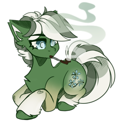 Size: 1684x1777 | Tagged: safe, artist:star-theft, oc, oc only, earth pony, pony, pipe, simple background, solo, transparent background