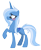 Size: 1256x1544 | Tagged: safe, artist:princess-kitsune-tsu, oc, oc only, alicorn, pony, alicorn oc, blushing, female, folded wings, full body, horn, mare, not trixie, offspring, parent:jack pot, parent:princess luna, parents:lunapot, raised hoof, show accurate, simple background, smiling, solo, standing, tail, transparent background, two toned mane, two toned tail, wings