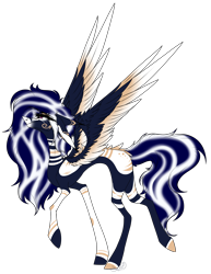 Size: 2374x3074 | Tagged: safe, artist:beamybutt, oc, oc only, pegasus, pony, base used, ear fluff, high res, pegasus oc, simple background, smiling, solo, transparent background, wings