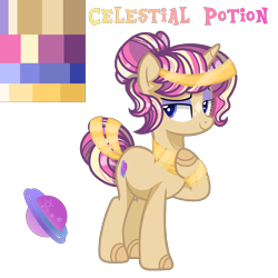 Size: 2500x2500 | Tagged: safe, artist:just-silvushka, oc, oc only, pony, unicorn, base used, high res, hoof on chest, horn, magical lesbian spawn, offspring, parent:sunset shimmer, parent:twilight sparkle, parents:sunsetsparkle, simple background, smiling, solo, transparent background, unicorn oc