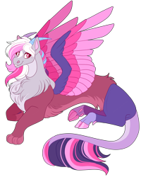 Size: 1600x2000 | Tagged: safe, artist:uunicornicc, oc, oc only, draconequus, female, simple background, solo, transparent background