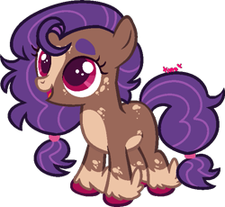 Size: 637x587 | Tagged: safe, artist:kurosawakuro, oc, oc only, earth pony, pony, base used, female, filly, offspring, parent:hitch trailblazer, parent:pipp petals, parents:pitch, simple background, solo, transparent background