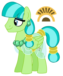 Size: 830x1001 | Tagged: safe, artist:madlilon2051, artist:mint-light, oc, oc only, pegasus, pony, base used, clothes, dress, ear piercing, male, offspring, parent:prince hisan, parent:somnambula, parents:hisambula, pegasus oc, piercing, see-through, simple background, solo, stallion, transparent background