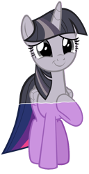 Size: 2093x4096 | Tagged: safe, artist:andoanimalia, artist:wardex101, edit, edited edit, twilight sparkle, alicorn, pony, father knows beast, g4, my little pony: friendship is magic, discorded, discorded twilight, female, simple background, smiling, solo, transparent background, twilight sparkle (alicorn), twilight tragedy, vector