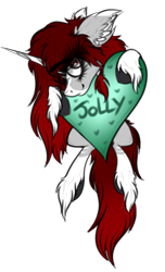 Size: 801x1317 | Tagged: safe, artist:beamybutt, oc, oc only, oc:jolly, pony, unicorn, ear fluff, heart, horn, male, simple background, smiling, solo, stallion, transparent background, unicorn oc
