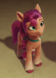 Size: 420x580 | Tagged: safe, screencap, sunny starscout, earth pony, pony, g5, my little pony: a new generation, spoiler:my little pony: a new generation, animated, cropped, cute, female, gif, mare, sunnybetes