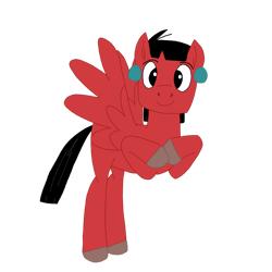 Size: 1280x1281 | Tagged: safe, artist:chanyhuman, earth pony, pegasus, pony, black hair, black mane, cartoon, crossover, disney, disney prince, emperer's new groove, emperor, emperor kuzco, emporer, fanart, kuzco, male, movie reference, nobility, ponified, prince, royalty, simple background, solo, the emperor's new groove, transparent background, vector