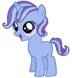 Size: 1114x1200 | Tagged: safe, artist:nitlynjane, oc, unnamed oc, female, filly, foal, magical lesbian spawn, offspring, parent:starlight glimmer, parent:trixie, parents:startrix, ship:startrix, simple background, transparent background