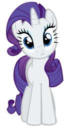Size: 1763x3400 | Tagged: safe, artist:tardifice, rarity, pony, unicorn, applejack's "day" off, g4, season 6, female, high res, looking at you, mare, simple background, solo, transparent background, vector