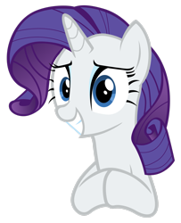 Size: 2209x2714 | Tagged: safe, artist:tardifice, rarity, pony, unicorn, g4, female, high res, simple background, smiling, transparent background, vector