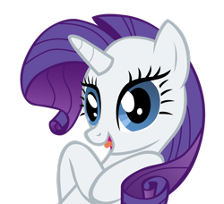 Size: 2563x2340 | Tagged: safe, artist:tardifice, rarity, pony, unicorn, friendship is magic, g4, my little pony: friendship is magic, season 1, female, high res, mare, open mouth, simple background, solo, transparent background, vector, wide eyes