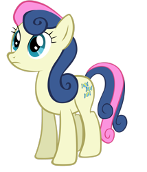 Size: 2266x2647 | Tagged: safe, artist:tardifice, bon bon, sweetie drops, earth pony, pony, g4, background pony, female, high res, mare, simple background, solo, transparent background, vector