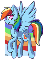 Size: 1024x1490 | Tagged: safe, artist:snowolive, part of a set, rainbow dash, pegasus, pony, g4, abstract background, cutie mark, female, mare, raised hoof, shrunken pupils, simple background, smiling, solo, spread wings, transparent background, wings
