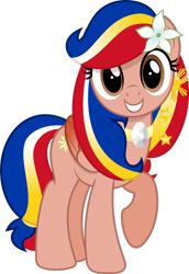 Size: 2034x2949 | Tagged: safe, artist:jhayarr23, oc, oc only, oc:pearl shine, pegasus, pony, high res, looking at you, nation ponies, philippines, ponified, simple background, solo, transparent background