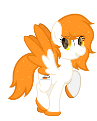 Size: 2304x2860 | Tagged: safe, artist:ponkus, oc, oc only, oc:rising dawn, pegasus, pony, 2022 community collab, derpibooru community collaboration, female, high res, mare, simple background, solo, transparent background