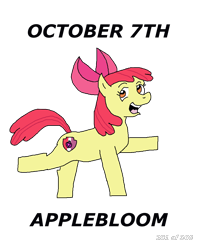 Size: 1000x1200 | Tagged: safe, artist:eunos, apple bloom, earth pony, pony, g4, female, filly, simple background, solo, transparent background