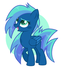 Size: 1280x1447 | Tagged: safe, artist:mint-light, artist:yourrdazzle, oc, oc only, pegasus, pony, base used, female, mare, simple background, solo, transparent background