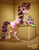 Size: 1280x1657 | Tagged: safe, artist:amalgamzaku, sugar belle, pony, g4, butt, cake, food, solo, sugar butt