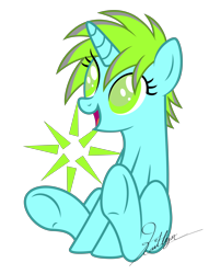 Size: 4000x5233 | Tagged: safe, artist:kaitykat117, oc, oc only, oc:mythic vision(kaitykat), pony, unicorn, g4, absurd resolution, base used, blind, cute, disabled, female, horn, mare, ocbetes, open mouth, open smile, simple background, sitting, smiling, solo, transparent background, unicorn oc, vector, weapons-grade cute