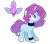 Size: 1700x1500 | Tagged: safe, artist:just-silvushka, oc, oc only, pony, unicorn, base used, choker, cuffs (clothes), eyelashes, female, horn, mare, simple background, smiling, solo, transparent background, unicorn oc