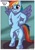 Size: 905x1280 | Tagged: safe, artist:rex-equinox, rainbow dash, human, pegasus, anthro, g4, comic, inanimate tf, ponysuit, transformation