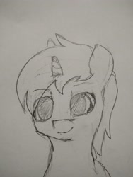 Size: 3024x4032 | Tagged: safe, artist:almaretha, pony, unicorn, traditional art