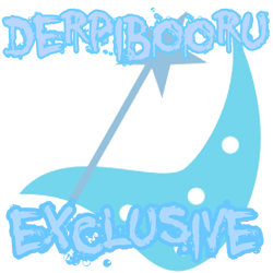 Size: 600x600 | Tagged: safe, derpibooru exclusive, edit, derpibooru logo, fixed spelling, logo, logo edit, meta, no pony, photo, simple background, solo, transparent background