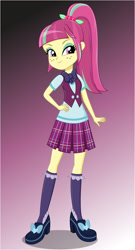Size: 1280x2363 | Tagged: safe, artist:diilaycc, sour sweet, equestria girls, g4, my little pony equestria girls: friendship games, female, hand on hip, solo