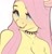 Size: 1251x1293 | Tagged: safe, artist:evehly, fluttershy, anthro, g4, bare shoulder portrait, bare shoulders, breasts, bust, busty fluttershy, choker, chokershy, cleavage, looking at you, open mouth, open smile, portrait, smiling, solo, spiked choker, wip