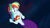 Size: 1280x727 | Tagged: safe, artist:devinquinnart, rainbow dash, mermaid, equestria girls, g4, 1000 hours in ms paint, belly, belly button, bra, crossover, female, fish tail, gritted teeth, mermaid tail, mermaidized, scared, seashell bra, solo, species swap, tail, the little mermaid