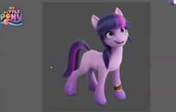 Size: 846x543 | Tagged: safe, screencap, twilight sparkle, earth pony, pony, g4, g5, 2d to 3d, 3d, concept art, earth pony twilight, female, g4 to g5, g5 concept leaks, mare, solo, twilight sparkle (g5 concept leak)