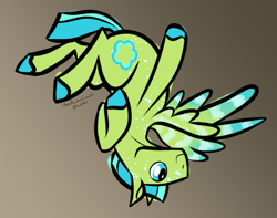 Size: 974x768 | Tagged: safe, artist:sallindaemon, oc, oc only, oc:cloud watcher, pegasus, pony, male, solo, stallion