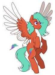 Size: 1034x1402 | Tagged: safe, artist:fizzmitz, oc, oc only, oc:azure skies, pegasus, pony, 2022 community collab, derpibooru community collaboration, colored wings, female, mare, pegasus oc, simple background, solo, transparent background, two toned wings, wings