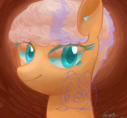 Size: 2048x1901 | Tagged: safe, artist:laurasrxfgcc, oc, oc only, pony, cyan eyes, icon, shading, solo, whit mane
