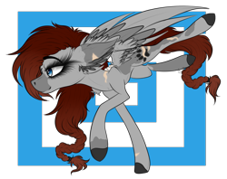 Size: 4579x3619 | Tagged: safe, artist:beamybutt, oc, oc only, pegasus, pony, colored hooves, ear fluff, eyelashes, pegasus oc, simple background, solo, transparent background, wings
