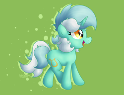 Size: 3128x2385 | Tagged: safe, artist:background basset, lyra heartstrings, pony, unicorn, g4, high res, open mouth, simple background, solo