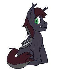 Size: 1503x1719 | Tagged: safe, artist:dimbulb, oc, oc only, bat pony, pony, 2022 community collab, derpibooru community collaboration, simple background, solo, transparent background