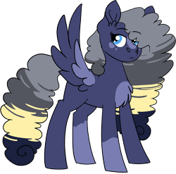 Size: 1760x1740 | Tagged: safe, artist:queenderpyturtle, oc, oc only, pegasus, pony, female, mare, simple background, solo, transparent background