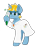 Size: 1863x2500 | Tagged: safe, artist:morrigun, derpibooru exclusive, oc, oc only, oc:sunny dawn, pony, unicorn, 2022 community collab, derpibooru community collaboration, 2021, blue coat, clothes, green eyes, horn, lab coat, lab goggles, male, simple background, solo, standing, test tube, transparent background, yellow hair, yellow mane