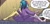 Size: 1156x547 | Tagged: safe, dyre, grackle, g4, my little pony: generations, spoiler:comic, spoiler:comicgenerations2, bathrobe, clothes, cucumber, feet, floaty, food, mud mask, pool toy, robe, towel, towel on head