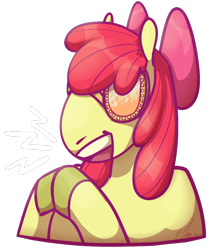Size: 692x829 | Tagged: safe, artist:roseanon4, apple bloom, earth pony, pony, g4, female, filly, glasses, hooves together, simple background, solo, transparent background