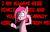 Size: 2735x1775 | Tagged: safe, artist:enteryourponyname, pinkie pie, earth pony, pony, g4, black background, crazy face, eyes open, faic, pinkamena diane pie, raised hoof, scary face, simple background, solo