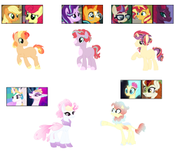 Size: 1716x1486 | Tagged: safe, artist:tragedy-kaz, princess celestia, queen novo, starlight glimmer, sunburst, oc, earth pony, hybrid, pony, unicorn, g4, my little pony: the movie, base used, glasses, interspecies offspring, magical lesbian spawn, magical threesome spawn, multiple parents, offspring, parent:applejack, parent:autumn blaze, parent:moondancer, parent:princess celestia, parent:princess skystar, parent:queen novo, parent:starlight glimmer, parent:strawberry sunrise, parent:sunburst, parent:sunset shimmer, parent:tempest shadow, parents:applerise, parents:novolestia, parents:starburst, screencap reference, simple background, transparent background