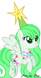 Size: 700x1326 | Tagged: safe, artist:diya1967, oc, oc only, oc:sparrow gale, pony, christmas, christmas lights, commission, female, green mane, holiday, mare, simple background, solo, transparent background, ych result
