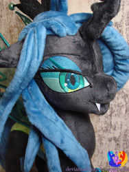 Size: 2304x3072 | Tagged: safe, artist:1stastrastudio, queen chrysalis, changeling, changeling queen, g4, female, high res, irl, photo, plushie, solo