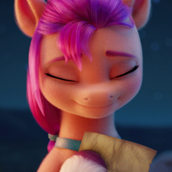 Size: 804x804 | Tagged: safe, screencap, sunny starscout, earth pony, pony, g5, my little pony: a new generation, spoiler:my little pony: a new generation, cropped, cute, female, mare, solo, sunny stawwwscout, sunnybetes