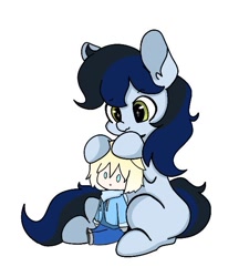 Size: 584x649 | Tagged: oc name needed, safe, oc, oc only, earth pony, pony, earth pony oc, eyebrows, eyebrows visible through hair, simple background, smiling, white background